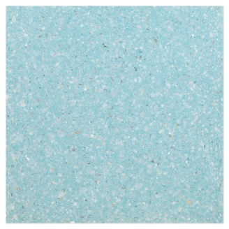 Terrazzo Graniglia Azzurro Pastello Mat 20x20 cm