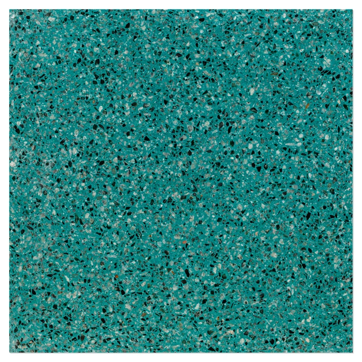 Terrazzo Graniglia Azzurro Pianeta Mat 20x20 cm-0