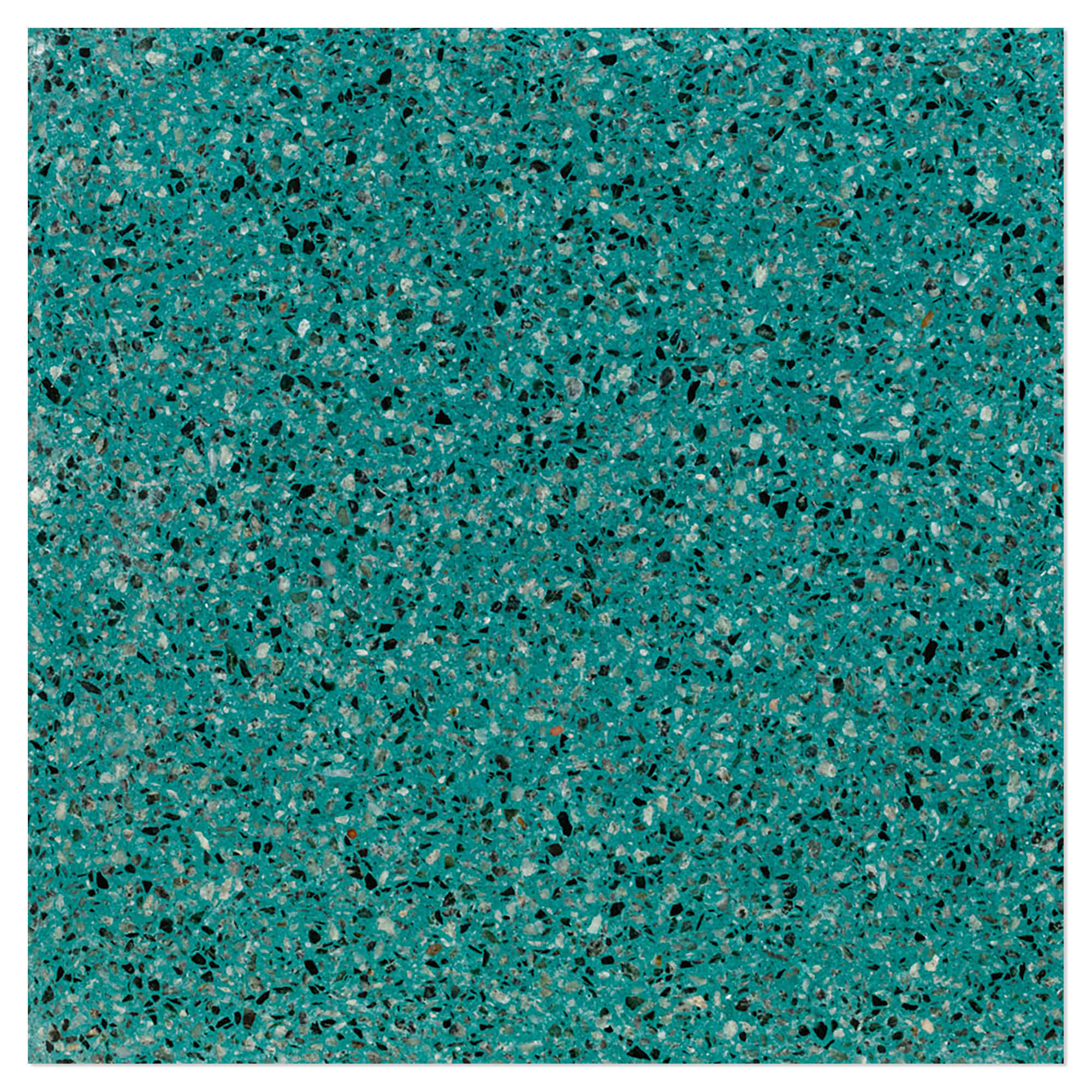 Terrazzo Graniglia Azzurro Pianeta Mat 20x20 cm