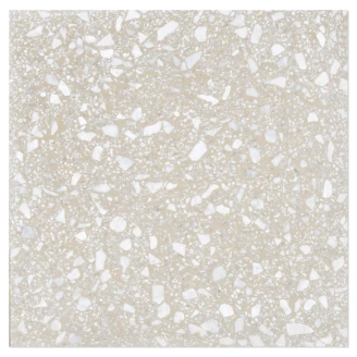 Terrazzo Fragmenta Carrara Dorato Mat 40x40 cm