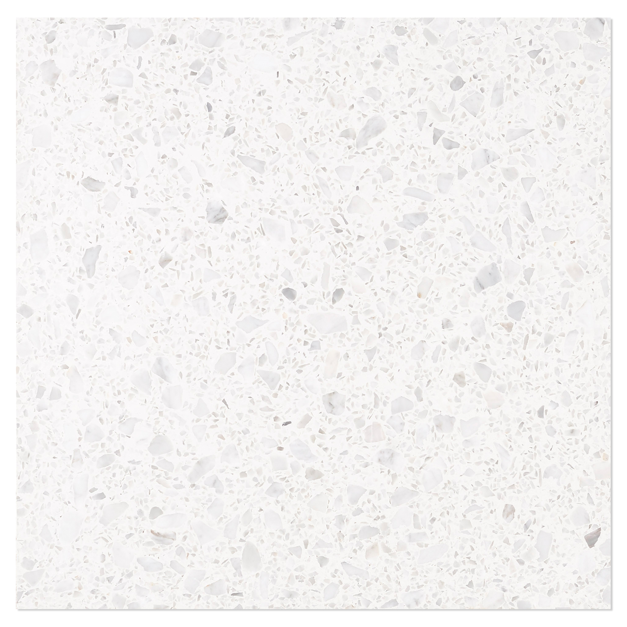 Terrazzo Fragmenta Carrara Luminoso Poleret 40x40 cm