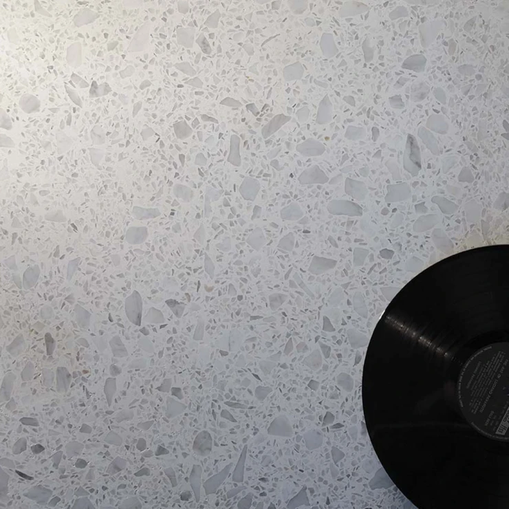 Terrazzo Fragmenta Carrara Luminoso Mat 60x60 cm-0