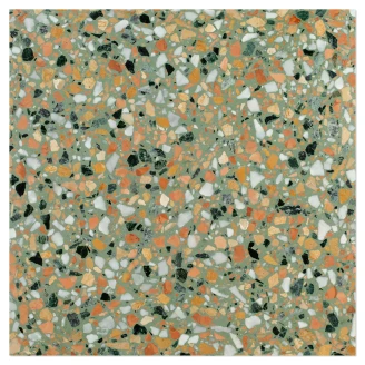 Terrazzo <strong>Gra Veneziana</strong>  Verde De Lumi Mat 40x40 cm