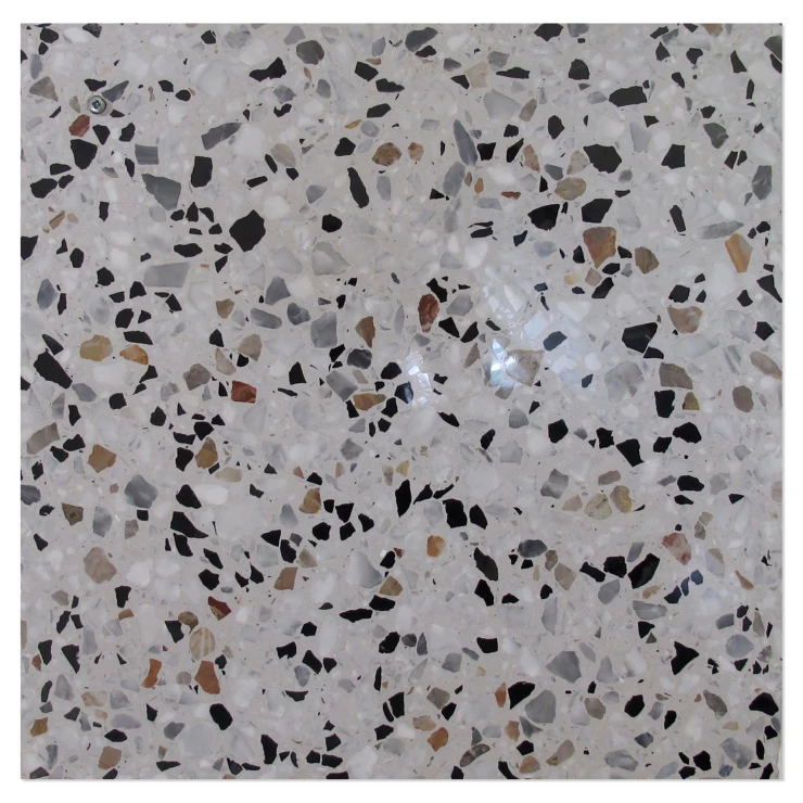 Terrazzo Gra Veneziana Grigio Venato Poleret 40x40 cm-0