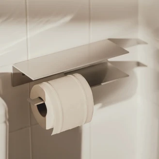 Toiletpapirholder <strong>Sommardopp</strong>  23 cm Krom