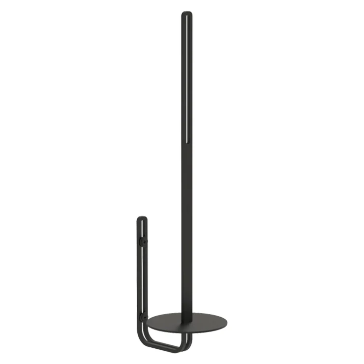 Toiletpapirholder til Reserveruller Rimini 37 cm Sort-0