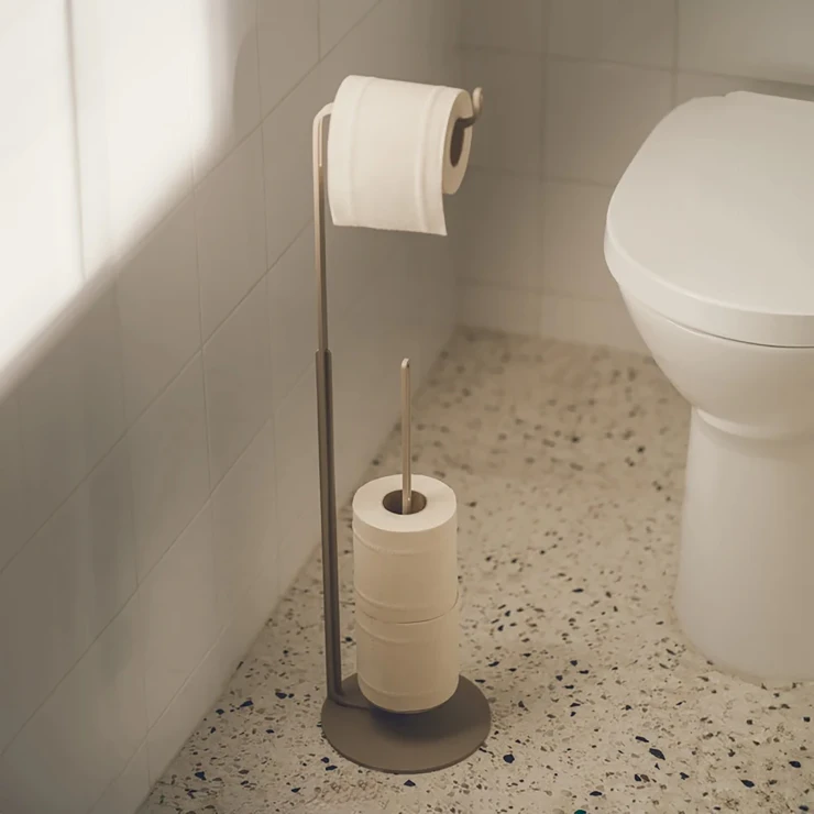 Toiletrullestativ Rimini Beige-0