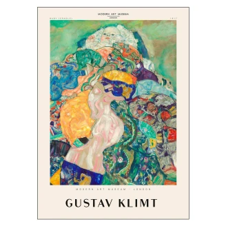 Poster Gustav Klimt Baby 70x100 cm