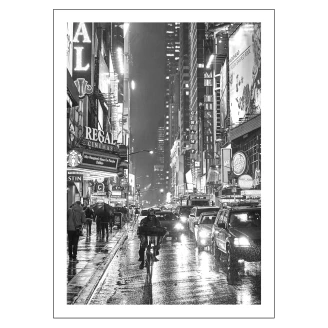 Poster Manhattan Rain 50x70 cm-2