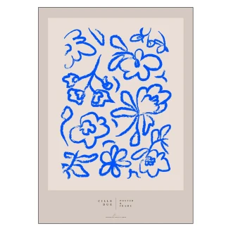 Poster Cille Due x Poster & Frame Flower 50x70 cm-2