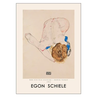 Poster Egon Schiele Seated Woman 50x70 cm-2