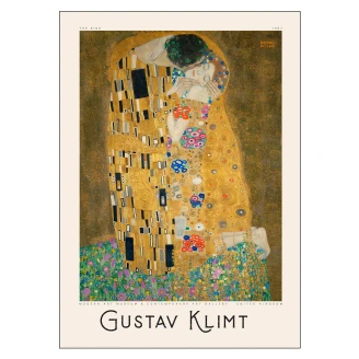 Poster Gustav Klimt The Kiss 30x40 cm-2