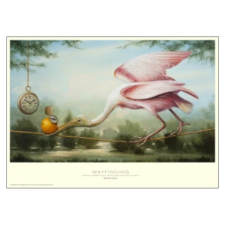 Poster Kevin Sloan Wayfinding 50x70 cm-2