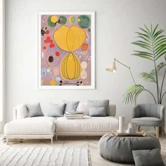 Poster Hilma Af Klint De Ti Største No. 7 50x70 cm-2