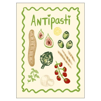 Poster Studio Dolci Antipasti 70x100 cm-2