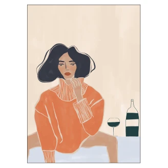 Poster Ivy Green Illustrations It's a Mood 30x40 cm-2