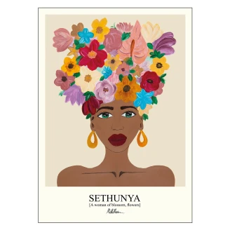 Poster Morais Artworks Sethunya warm 50x70 cm-2