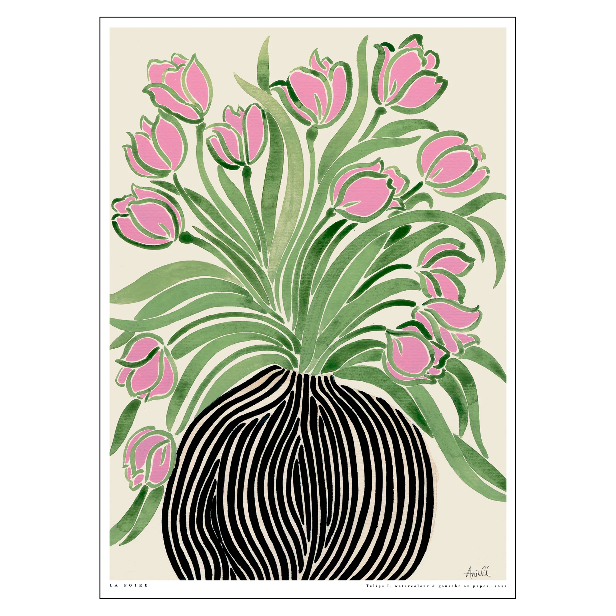 Poster La Poire Tulips 1 70x100 cm