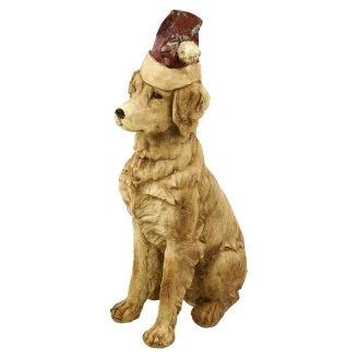 Werner Voss Figurine Santa Dog Brun Mat-2