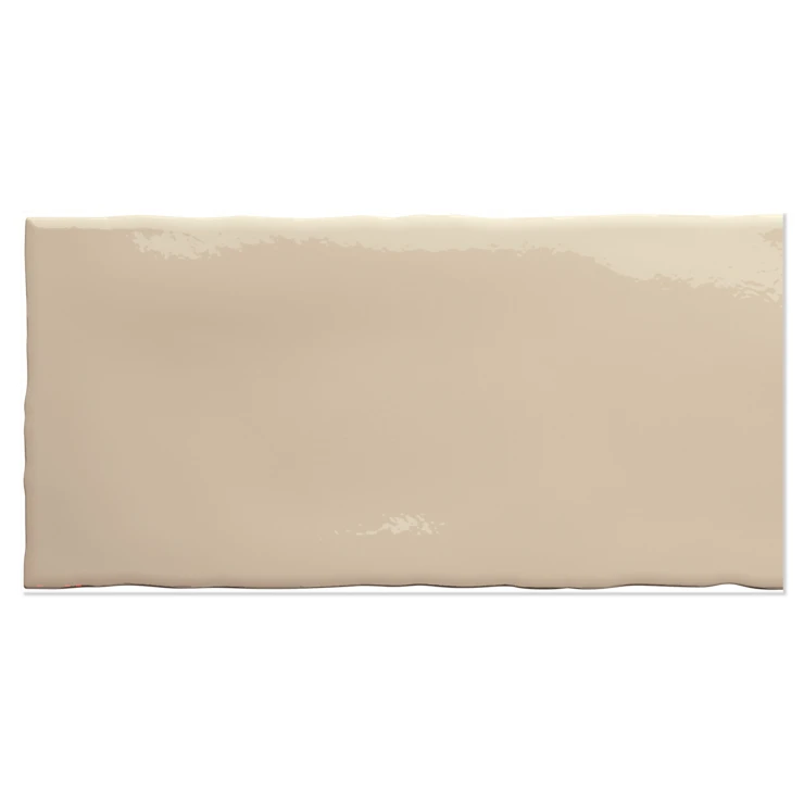 Vægflise Zephyr Mørk Beige Blank 8x15 cm-1