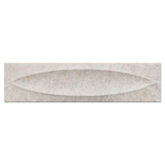 Vægflise <strong>Gaze</strong>  Beige Blank-Relief 8x30 cm