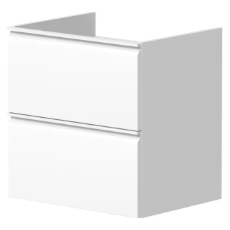 Underskab <strong>Calme</strong>  Hvid Mat 50 cm med Vask Hvid Blank