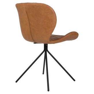 Zuiver Stol PU-læder <strong>Omg</strong>  Brun