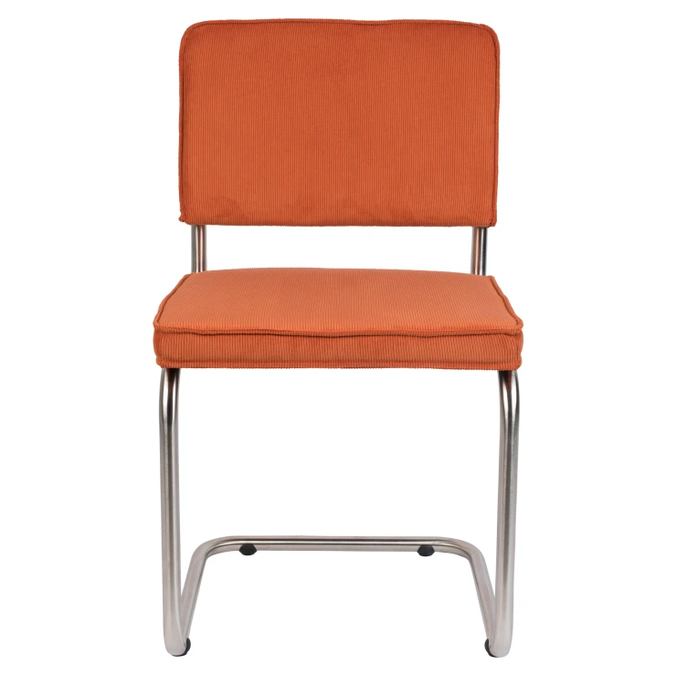 Zuiver Stol Borstad Ridge Orange-1