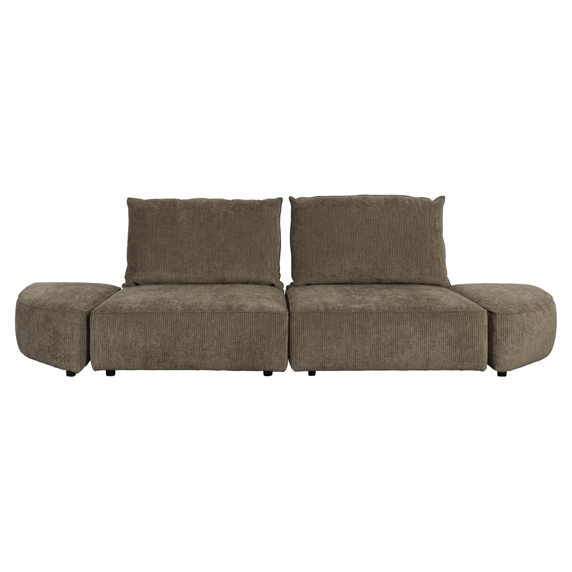 Zuiver Sofa 3-sits Hunter Brun