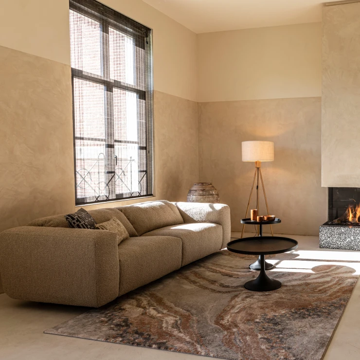 Zuiver Sofa 3-sits Wings Kola