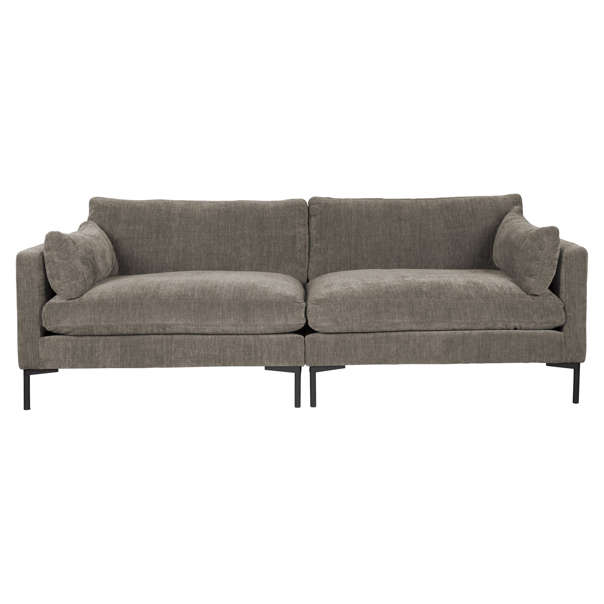 Zuiver Sofa 3-sits Summer Kaffe