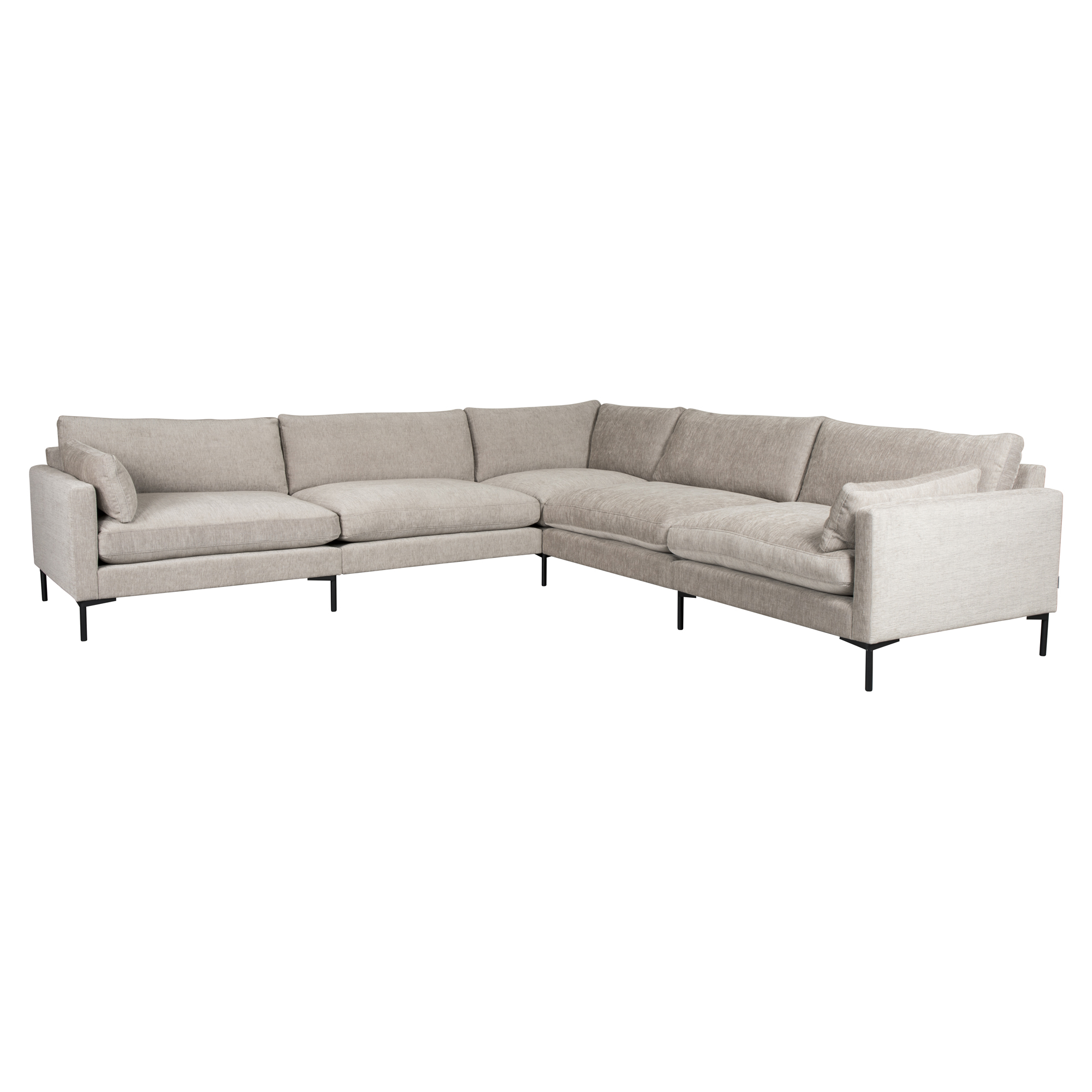 Zuiver Sofa 7-sits Prosper Latte