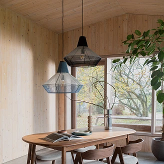 Zuiver Hængende Lampa <strong>Fairy</strong>  Blå