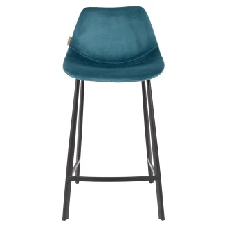 Dutchbone Barstol <strong>Franky</strong>  Blå 65 cm