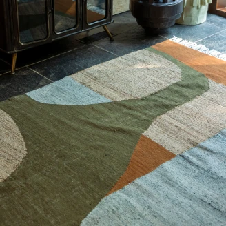 Dutchbone Tæppe 160x230 cm Pavilion Brun