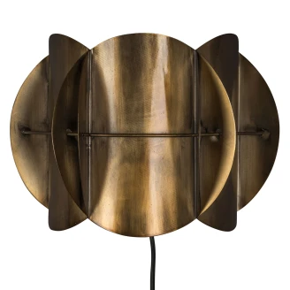Dutchbone Væglampe <strong>Corridor</strong>  Guld