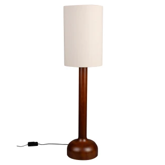 Dutchbone Gulvlampe <strong>Jones</strong>  Valnød, Beige