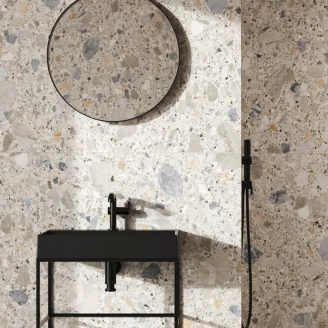 Klinker <strong>Terrazzo Premio</strong>  Flerfarvet Mat 60x120 cm