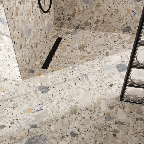 Klinker Terrazzo Premio Flerfarvet Mat 60x60 cm