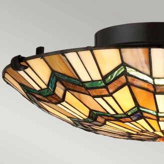 Quoizel Loftlampe Alcott Flerfarvet