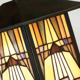 Quoizel Væglampe S Inglenook Flerfarvet, Bronze