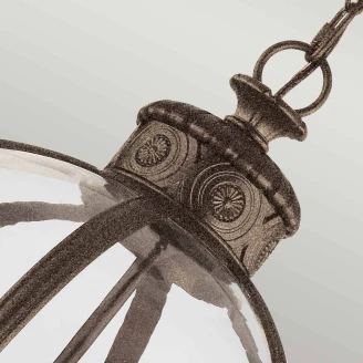 Feiss Hængende Lampe Quadra Adams Bronze