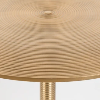 Bold Monkey Spisebord Hypnotising Guld Blank Ø92 cm