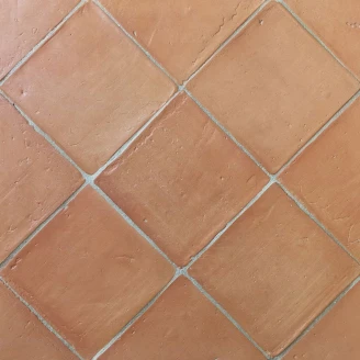 Alteret Håndlavet Vægflise <strong>Natural Terracotta</strong>  14x14 cm