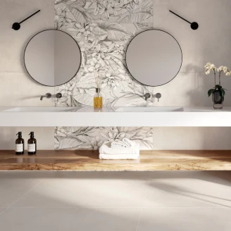Klinker <strong>Archetype</strong>  Hvid Mat 80x80 cm