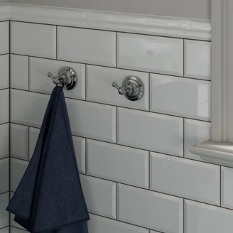 Dobbelte Vægkroge <strong>Solbacken</strong>  Krom