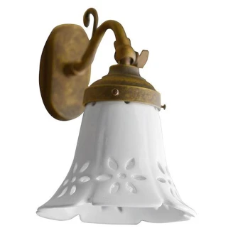 Vägglampa <strong>Lilia</strong>  Brons 13 cm