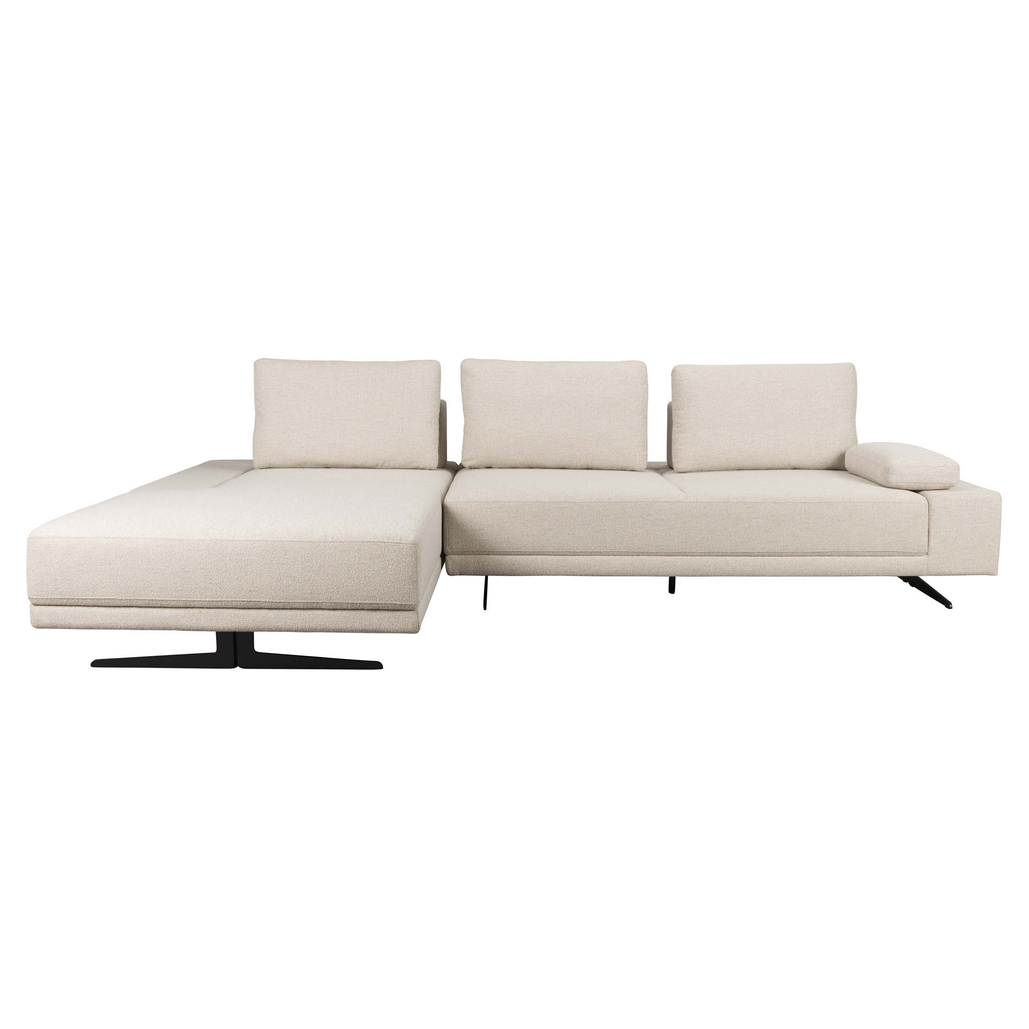 Dutchbone Sofa Venstre Shelly Hvid