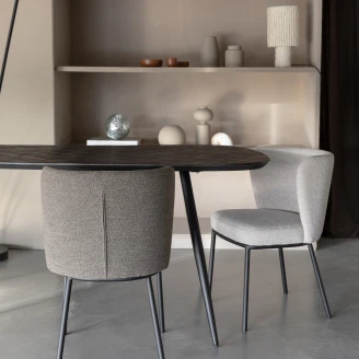 Spisebord Rektangulært Twigo Brun 90x180 cm