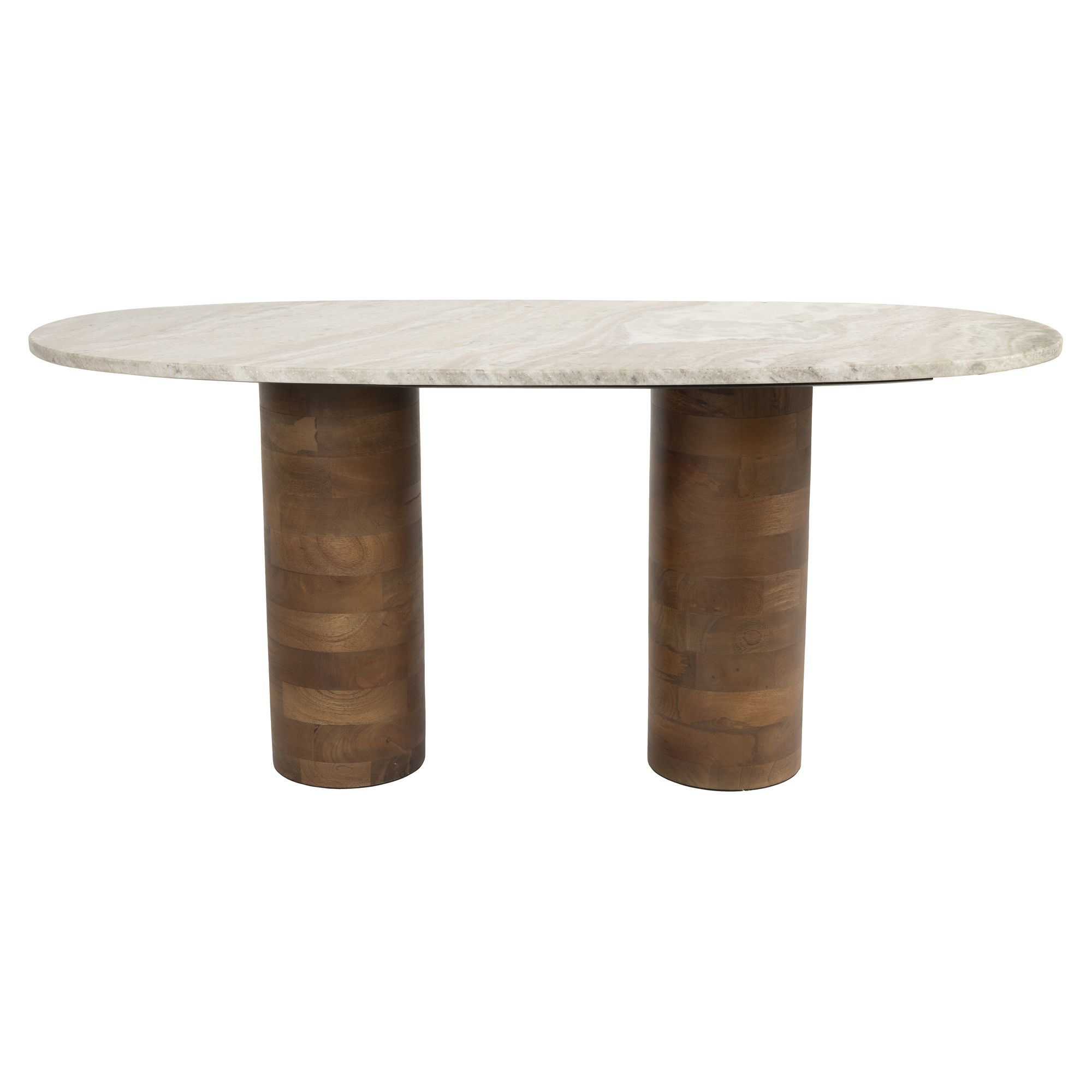 Sofabord Zethro Træ, Beige